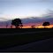 West Texas Sunset ~ @ A Roadside Park