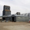 Warehouses and silos in Sunburst, Montana