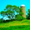 Silo near Fennimore