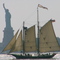 Schooner & The Statue of Liberty