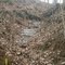 Exposed rock in Morgan Monroe State Forest