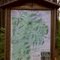 FLT M03 7.5 mi - Sign with trail map put up by WNYMBA