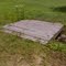 FLT M03 12.5 mi - Puncheon over Elk Creek (by landowner), 2x4 deck, 8' long, 8' wide, 4 9x9 RR tie stringers, 2' to drainage