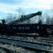 Conrail, Ex New Haven Railroad American Crane No. H-51 and Conrail, Ex Erie Lackawanna Railroad, Gondola No. 14225 at Hopewell Junction, NY