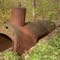 FLT M19 15.7 mi - Abandoned boiler from a steam tractor