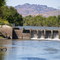 Dam at Sutter Bypass with Buttes