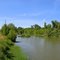 On the west edge of the Sutter National Wildlife Refuge, looking northerly up Tisdale Bypass (Slough) from Hughes Rd. Yuba City, California