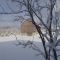 Barn in winter