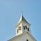 VIRGINIA: GLOUCESTER: Bethel Baptist Church, "Old Sassafras Stage Church," 2978 Hickory Fork Road (S.R. 614) steeple detail