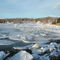 Ice in NW Harbor - Deer Isle Village