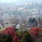 Franklin is in the mountains of North Carolina, USA - pictured here today November 14
