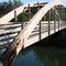 Wooden Pedestrian Bridge over The Little Tennessee River