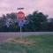 Hwy 90 West Stop Sign in Sealy, Texas