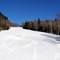 Gore mountain out the gondola window