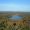 Amy Bell Lake - hot air balloon view