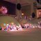 Snow on Christmas lights, Maryland ave