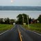 Moonrise over Cayuga Lake