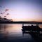 Sunrise Over Our Dock on Cayuga Lake