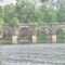 Ruins of old aqueduct (Montezumo, 1859)  that carried the original Erie Canal over the Seneca River. June, 2007