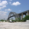 The Bayonne Bridge links Staten Island, NY and Bayonne, NJ [008858]