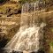 Waterfall on the beach at Clam Gulch