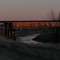 Old Train Bridge on the Little Vermilion River, Sidell, Illinois
