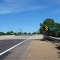 Crossing the Shell Rock River on U.S. 65 Northbound