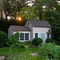 Garden Shed at Sunrise