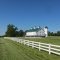 White Barn, Silo and Fence