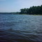 A ways offshore from the Kagle Campground Dock