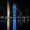 Khaled Lagoon at night in Sharjah  ....{by Bassam}