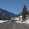 The Twisty Mountain Road Near Jackson Wyoming Jan '13