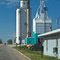 Grain silos along the Lincoln Highway (US 30) near Duncan, NE