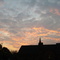 Sunset Over Church in Malvern
