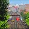 Looking North on Park Avenue from 96th Street, along the Metro North Railroad Tracks - NYC - September 2010