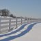 White fence