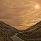 Yakima Canyon under Forest Fire Smoke