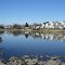 Colonial Grandbeverly crest neighborhood pond