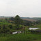 Assagay - view over rural valley towards Plantations in far distance.
