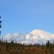 Mt Sanford viewed from Nabesna Road in Alaska