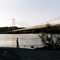 The Alaska Pipline crosses the Tanana near Big Delta