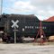 Chicago, Rock Island & Pacific Railroad Steam Locomotive Tender on display at El Reno, OK