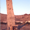 Leaning chimney. Hart, California. Sept. 1974.