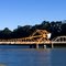 Drawbridge over Sacramento River in Sacramento Delta near Isleton, CA (highway 160)