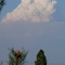 smoke column of Lonesome Complex (9-8-08) from Medford