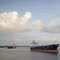Anchored vessels, Mississippi River
