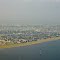 Shoreline and levee near New Orleans International