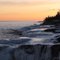 February Sunset on Lake Superior