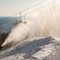 Making Snow on Moose Mountain, Lutsen Ski Resort, at 14°F (-9°C)