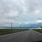 layers of clouds and rain, US 36 between Norton and Phillipsburg, KS